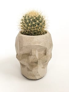 Geometric Concrete Skull for sale