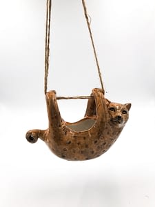 Hanging leopard plant pot for sale